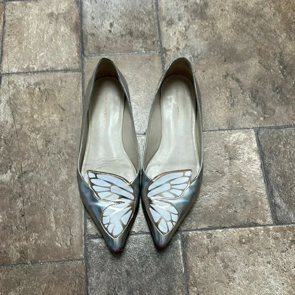 Sophia Webster Bibi Butterfly Shoes sz 38 - Picture 2 of 9